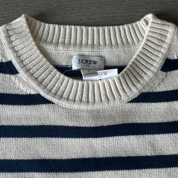 JCREW FACTORY STRIPED SWEATER NWT SIZE SMALL - Picture 4 of 12